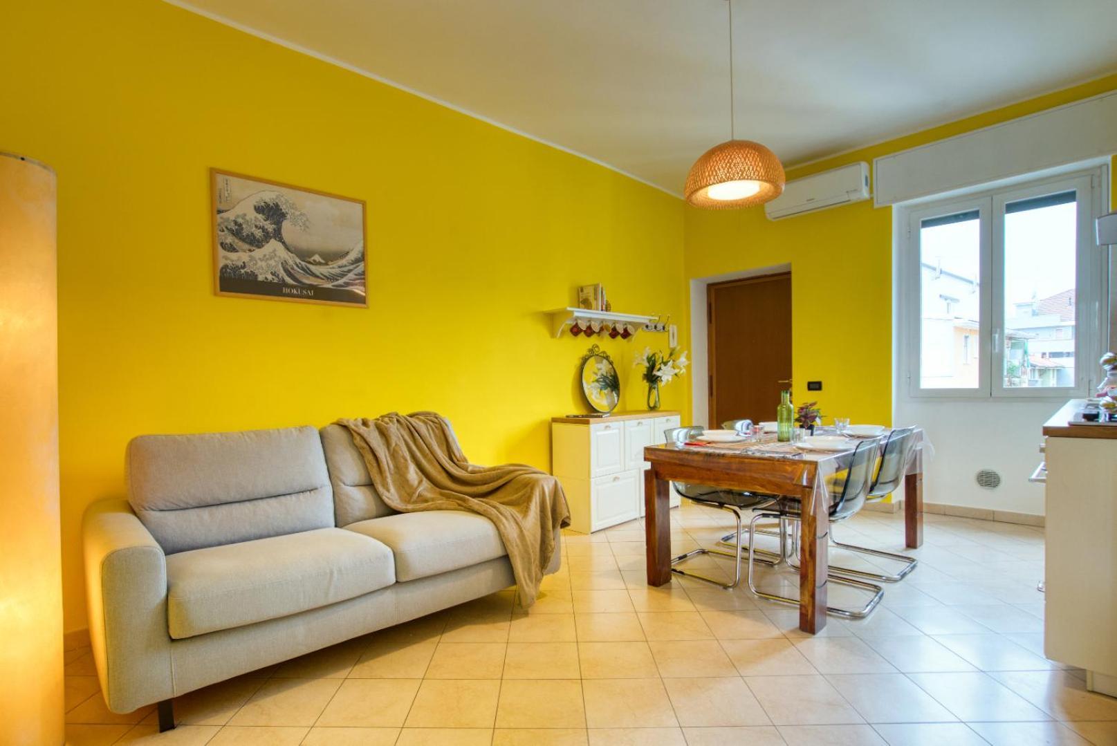Caseospitali - Giallo Milano, Bilocale Perfetto Per Famiglia O Amici Apartment